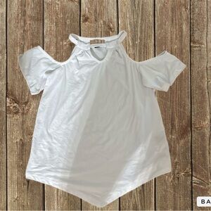 LOVE cold shoulder top Size M